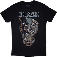 Slash : Skull guitar snake