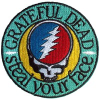 Grateful Dead: Steal your face text emblem