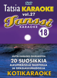 Karaoke: Tanssi 18 - Tatsia Karaoke Vol.27