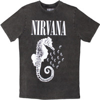 Nirvana : Seahorse & logo mono