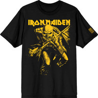 Iron Maiden: 50 trooper crop yellow