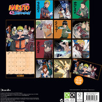 Anime: Naruto 2026 official calendar