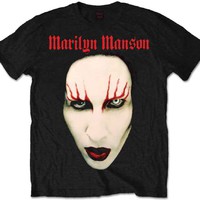 Marilyn Manson : Red lips