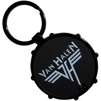 Van Halen : Retro logo drum double-sided