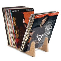 Tarvike: LP-levyteline / Vinyl Display Rack (Oak)