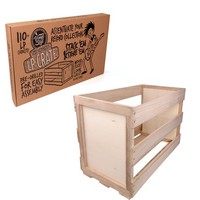 Tarvike: Puinen vinyylilaari / Wooden vinyl crate