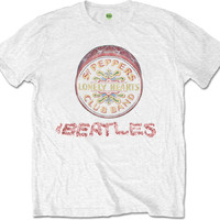 Beatles: Flowers Logo & Drum
