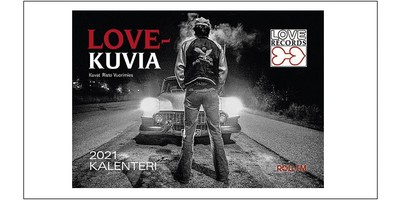 Love Records : Love-kuvia 2021 kalenteri