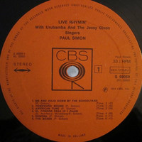 Simon, Paul: Live Rhymin'