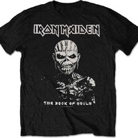 Iron Maiden: The book of souls white contrast