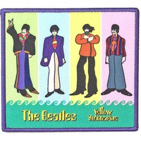 Beatles: Yellow submarine band in stripes