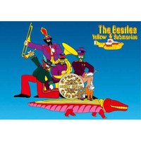 Beatles: Yellow submarine band on croc