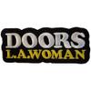 Doors : La woman text logo on black
