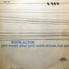 Woods, Phil / Quill, Gene / Shihab, Sahib / Stein, Hal : Four Altos