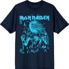 Iron Maiden : 50 life after death flames blue