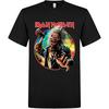 Iron Maiden : Axe eddie red white circle back and front