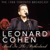 Cohen, Leonard : Back in the motherland - The 1988 Toronto broadcast