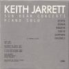 Jarrett, Keith : Sun bear concerts