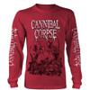 Cannibal Corpse : Pile of skulls 2018 (red)