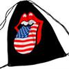 Rolling Stones : Usa tongue (draw string)