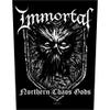 Immortal : Northern chaos gods (backpatch)