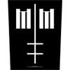 Marilyn Manson : Cross logo (backpatch)