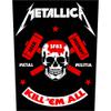 Metallica : Metal militia (backpatch)