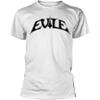 Evile : Logo (white ts/black print)