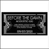 Before The Dawn : ÄXCLULIVE: Before The Dawn - Acoustic Show