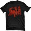 Death : Classic Logo (Red on Black)