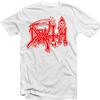 Death : Classic Logo (Red on White)