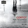 Cortot : Piano arrangements