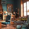D'indy, Vincent : Piano sonata in e; tableaux de voyage