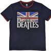 Beatles : Drop t logo & vintage flag