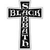 Black Sabbath : Cross logo cut out