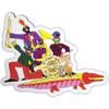 Beatles : Yellow submarine band on croc embossed